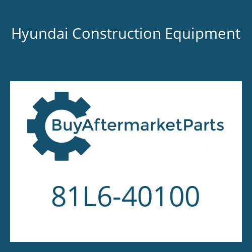 Hyundai Construction Equipment 81L6-40100 - SLEEVE ASSY for Heavy Equipment