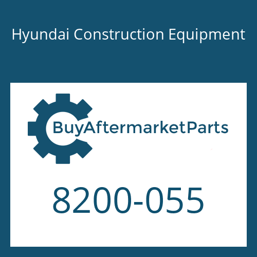 Hyundai Construction Equipment 8200-055 - O-RING
