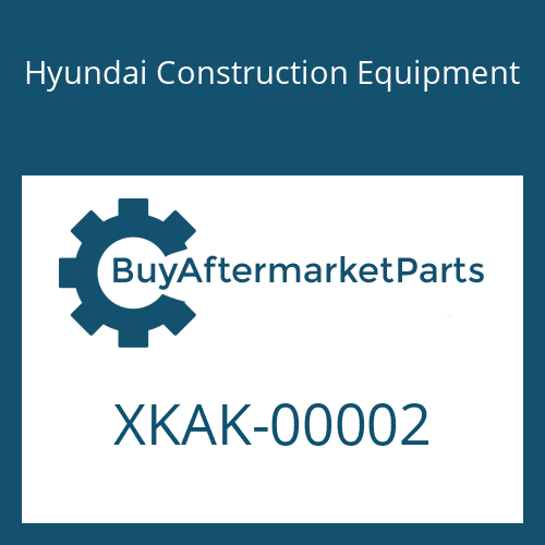 Hyundai Construction Equipment XKAK-00002 - BODY-UPPER for Heavy Equipment