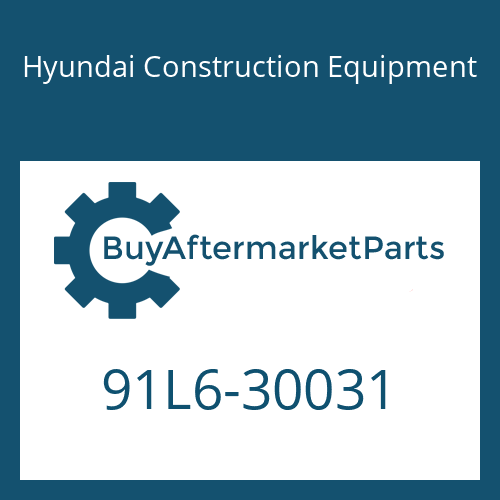 Hyundai Construction Equipment 91L6-30031 - CATALOG-PARTS