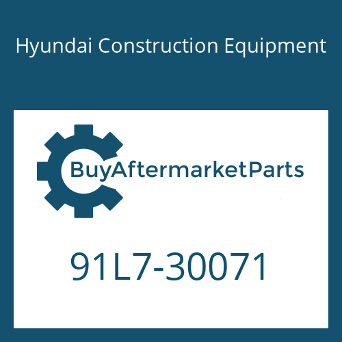 Hyundai Construction Equipment 91L7-30071 - MANUAL-OPERATOR