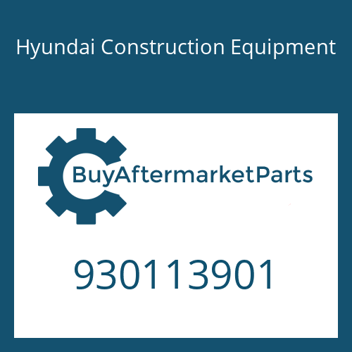 Hyundai Construction Equipment 930113901 - BOLT