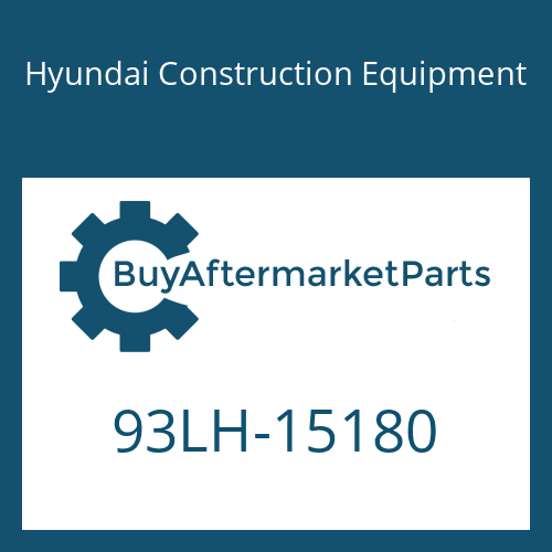 Hyundai Construction Equipment 93LH-15180 - DECAL-UPPER/LH