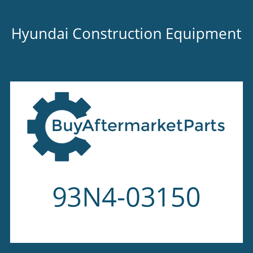Hyundai Construction Equipment 93N4-03150 - DECAL-LIFT CHART