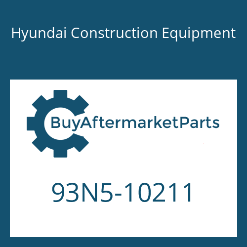 Hyundai Construction Equipment 93N5-10211 - DECAL-MODEL NAME