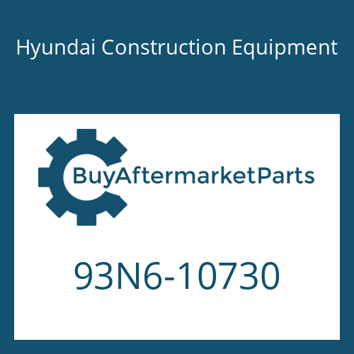 Hyundai Construction Equipment 93N6-10730 - DECAL-SERVICE INSTRUCTION