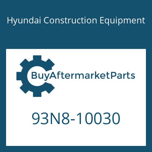 Hyundai Construction Equipment 93N8-10030 - DECAL-MODEL NAME LH