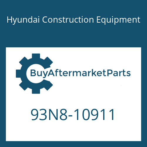 Hyundai Construction Equipment 93N8-10911 - DECAL-SERVICE INSTRUCTION for Heavy Equipment