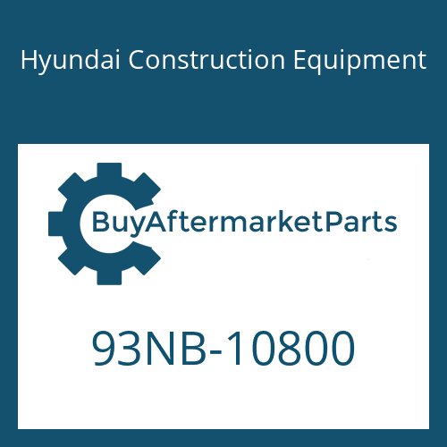 Hyundai Construction Equipment 93NB-10800 - SERVICE-EMISSION