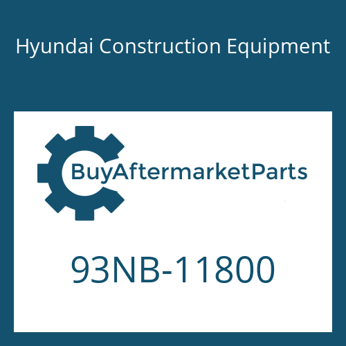 Hyundai Construction Equipment 93NB-11800 - DECAL-SERVICE,EMISS