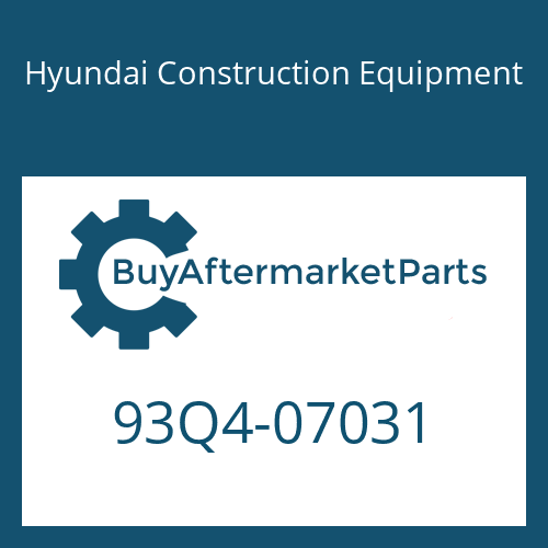 Hyundai Construction Equipment 93Q4-07031 - DECAL-REFERENCE LH