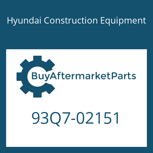 Hyundai Construction Equipment 93Q7-02151 - LIFTING CHART