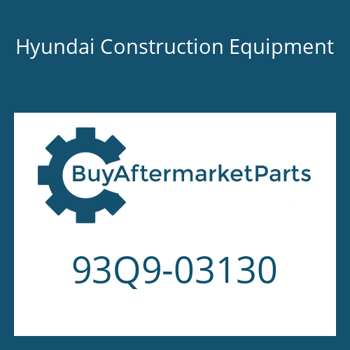 Hyundai Construction Equipment 93Q9-03130 - LIFTING CHART