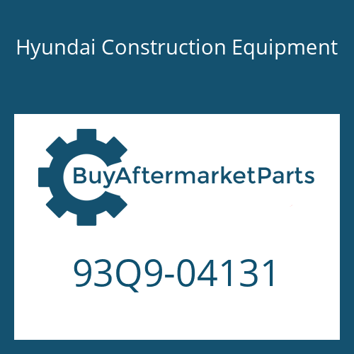 Hyundai Construction Equipment 93Q9-04131 - LIFTING CHART for Heavy Equipment