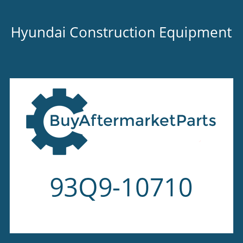 Hyundai Construction Equipment 93Q9-10710 - DECAL-SERVICE INSTRUCTION for Heavy Equipment