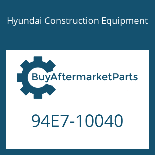 Hyundai Construction Equipment 94E7-10040 - MODEL NAME R4500LC-3