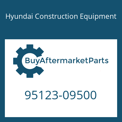 Hyundai Construction Equipment 95123-09500 - O-RING