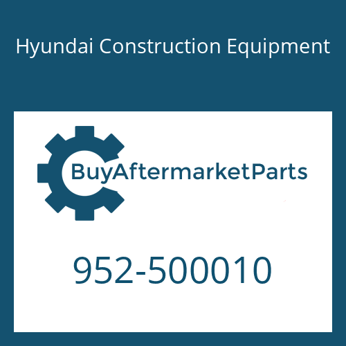 Hyundai Construction Equipment 952-500010 - PIN-RUBBER, TOOTH