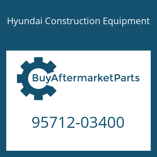 Hyundai Construction Equipment 95712-03400 - RING-BACK UP