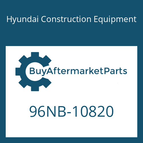 Hyundai Construction Equipment 96NB-10820 - DECAL-SPECIFICATION for Heavy Equipment