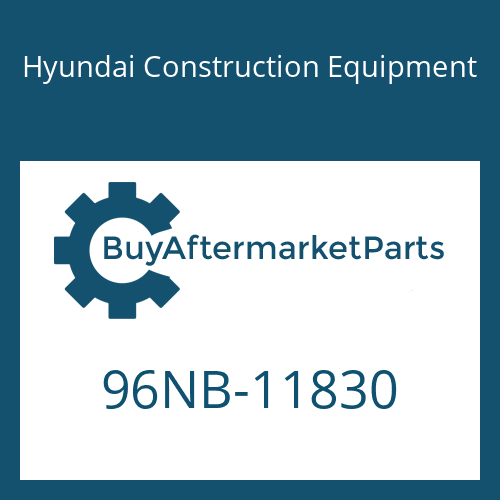 Hyundai Construction Equipment 96NB-11830 - DECAL-SPECIFICATION SHEET for Heavy Equipment