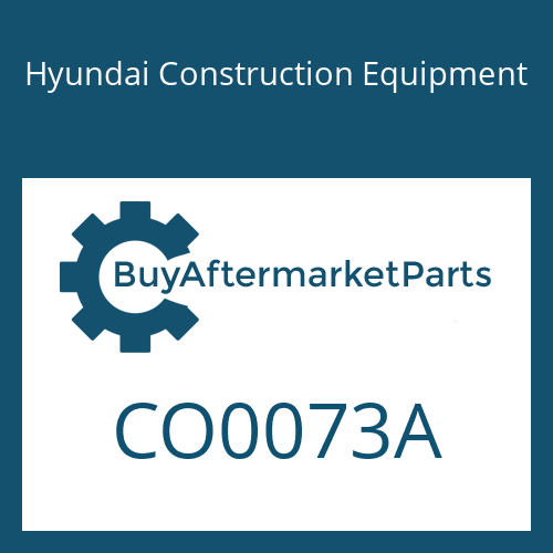 Hyundai Construction Equipment CO0073A - O-RING