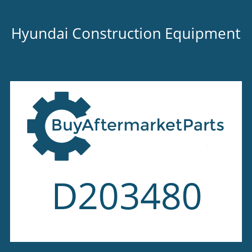 Hyundai Construction Equipment D203480 - BACK-UP RING