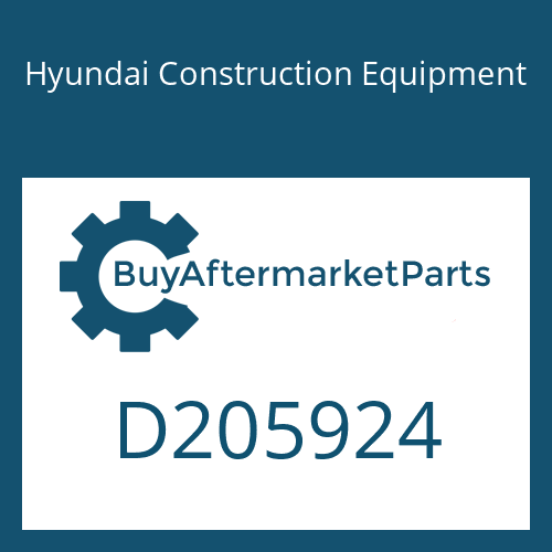 Hyundai Construction Equipment D205924 - RIVET SCREW