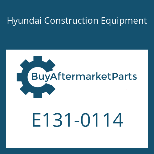 Hyundai Construction Equipment E131-0114 - HOSE-RUBBER