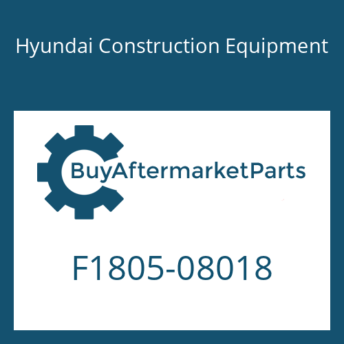 Hyundai Construction Equipment F1805-08018 - BOLT,W/WASHER B/W