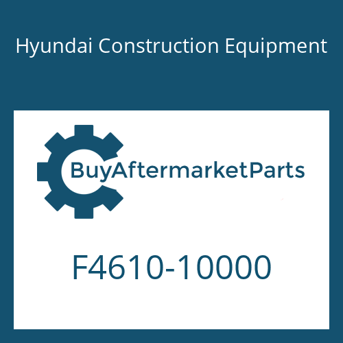 Hyundai Construction Equipment F4610-10000 - BOLT-EYE