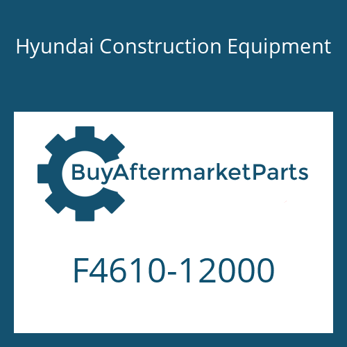 Hyundai Construction Equipment F4610-12000 - BOLT,EYE for Heavy Equipment