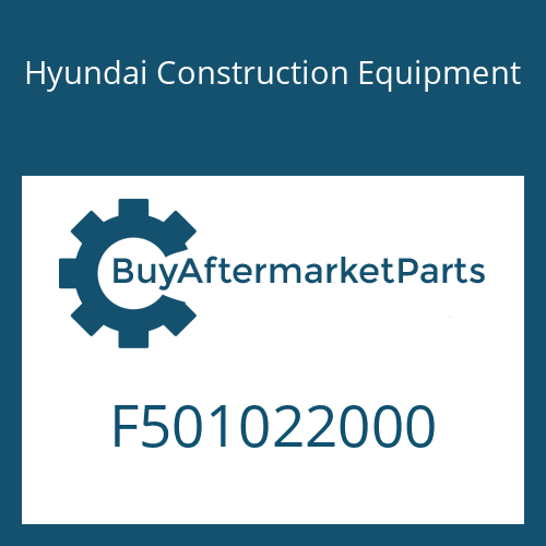 Hyundai Construction Equipment F501022000 - PLUG