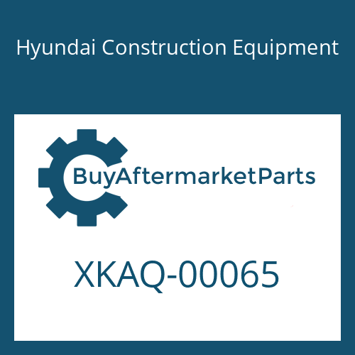 Hyundai Construction Equipment XKAQ-00065 - BOLT-SOCKET