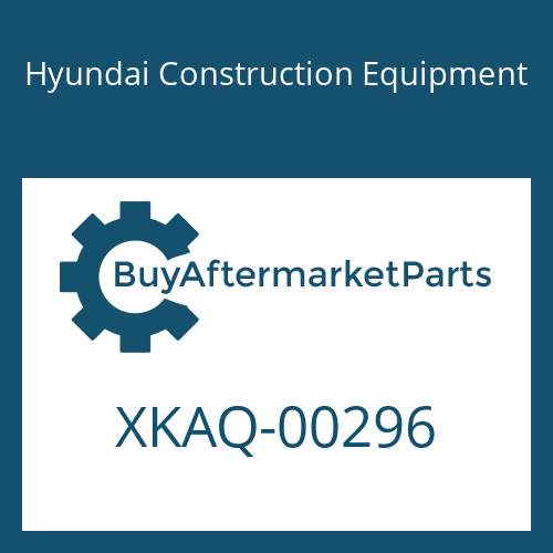 Hyundai Construction Equipment XKAQ-00296 - PLATE-LOCK