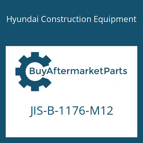 Hyundai Construction Equipment JIS-B-1176-M12 - BOLT-SOCKET