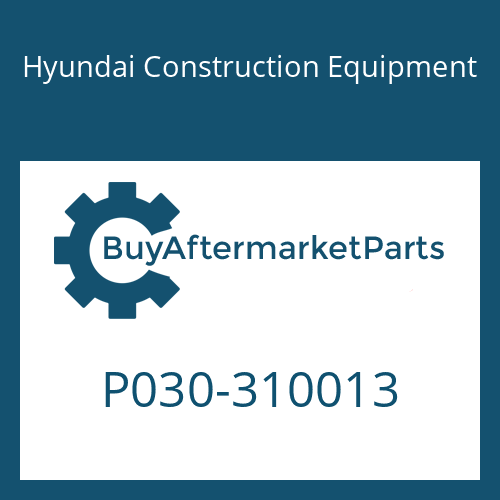 Hyundai Construction Equipment P030-310013 - ELBOW-45