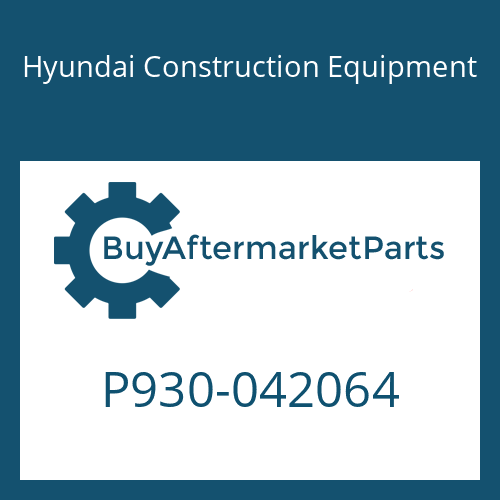 Hyundai Construction Equipment P930-042064 - HOSE ASSY-ORFS&amp;THD for Heavy Equipment