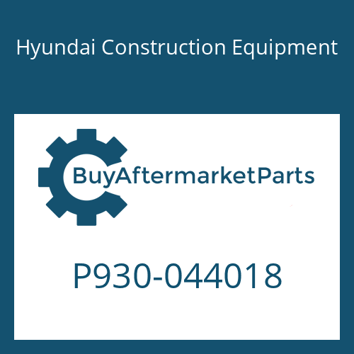 Hyundai Construction Equipment P930-044018 - HOSE ASSY-ORFS&amp;THD for Heavy Equipment