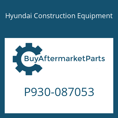 Hyundai Construction Equipment P930-087053 - HOSE ASSY-ORFS&THD