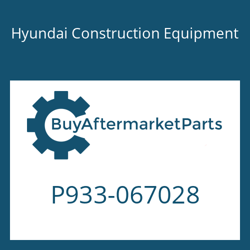 Hyundai Construction Equipment P933-067028 - HOSE ASSY-ORFS&amp;THD for Heavy Equipment