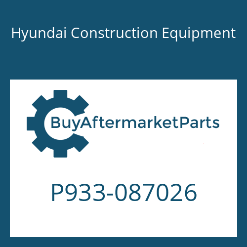 Hyundai Construction Equipment P933-087026 - HOSE ASSY-ORFS&amp;THD for Heavy Equipment