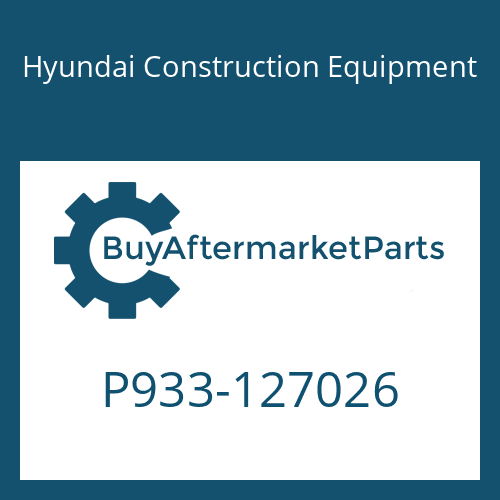 Hyundai Construction Equipment P933-127026 - HOSE ASSY-ORFS&amp;THD for Heavy Equipment