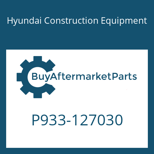 Hyundai Construction Equipment P933-127030 - HOSE ASSY-ORFS&THD