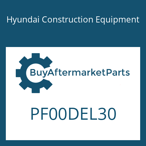 Hyundai Construction Equipment PF00DEL30 - GROMMET