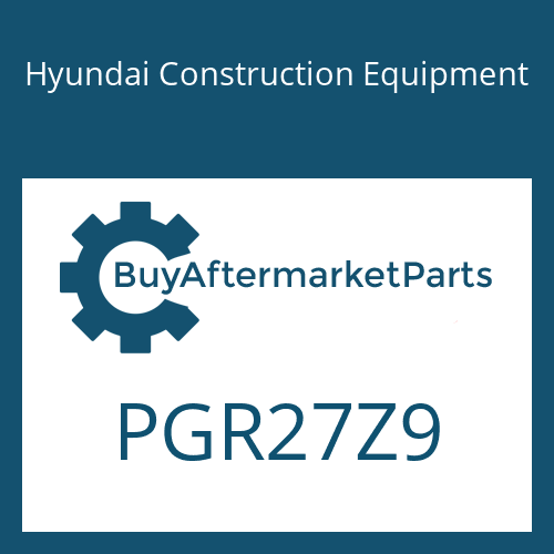 Hyundai Construction Equipment PGR27Z9 - PRODUCT GUAIDE