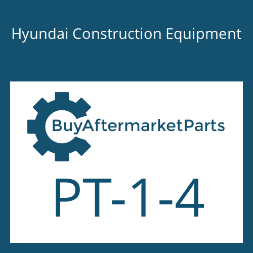 Hyundai Construction Equipment PT-1-4 - PLUG
