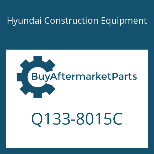 Hyundai Construction Equipment Q133-8015C - PIN-STOPPER