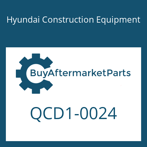 Hyundai Construction Equipment QCD1-0024 - 180-180-130 CARTON DOUBLE BOX