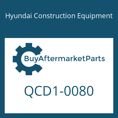 Hyundai Construction Equipment QCD1-0080 - 400-150-150 CARTON DOUBLE BOX for Heavy Equipment